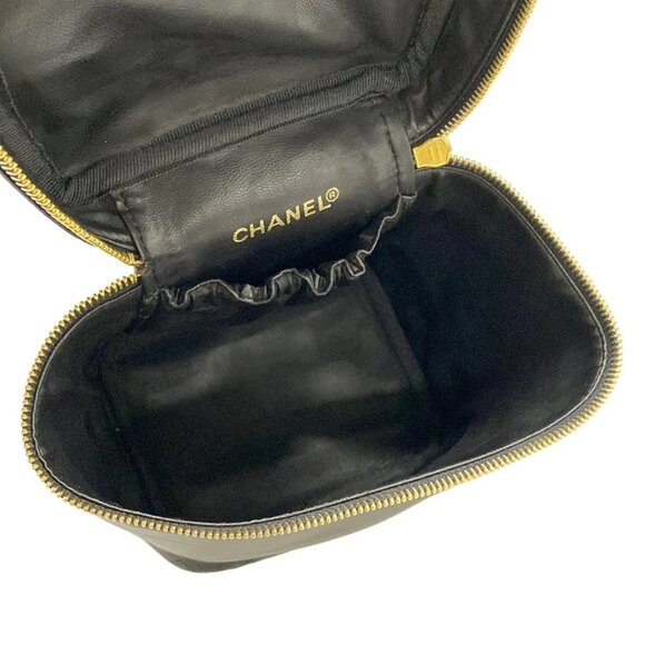 CHANEL Bicolore Black Lambskin Vanity Bag bran693-100325 - Picture 11 of 16